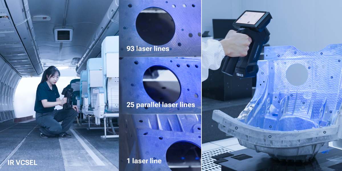 SHINING 3D FreeScan Omni 3D Scanner, features