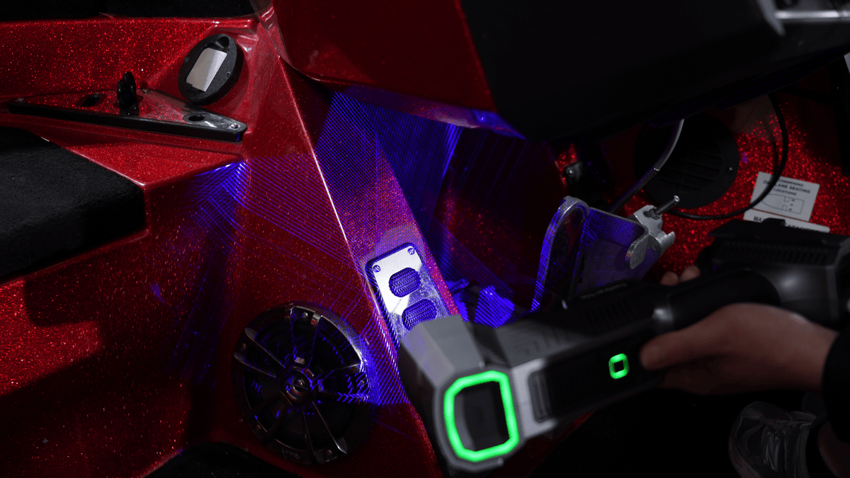 98 лазерних ліній - сканування без маркерів