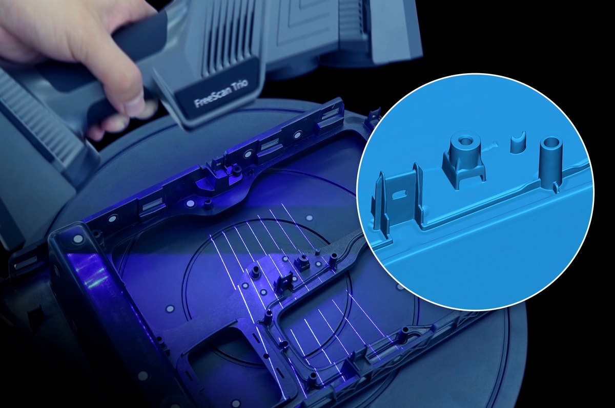 Висока точність сканування Shining 3D FreeScan Trio