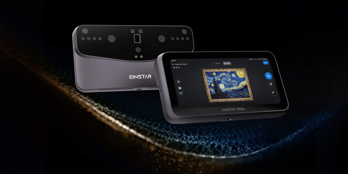 3D сканер Einstar Vega - Система Все-в-Одному