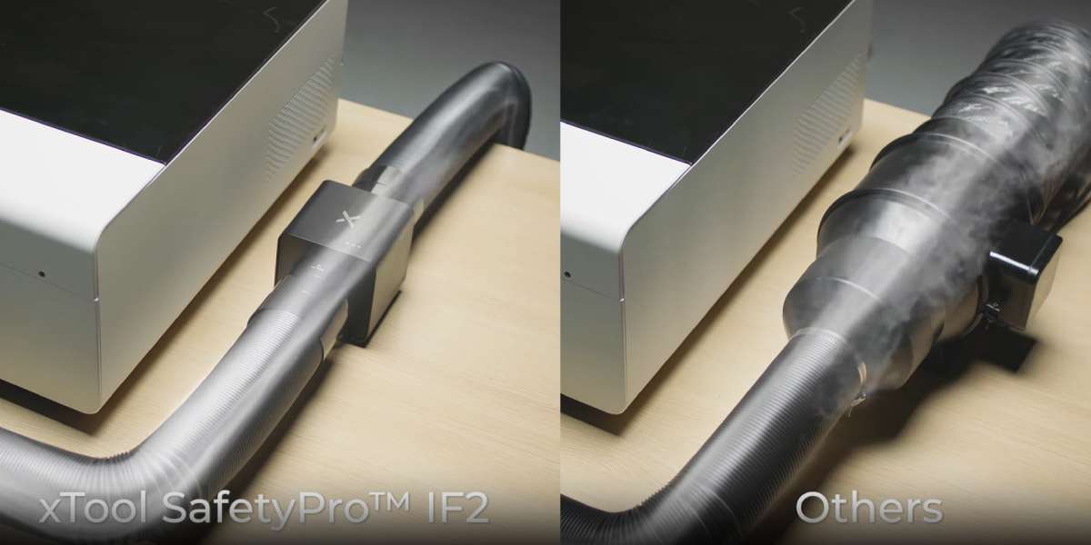 xTool IF2 2.0: потужна витяжка для диму та частинок
