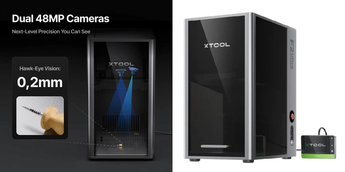 xTool F2 Ultra Standalone гравер з подвійним лазером, фото