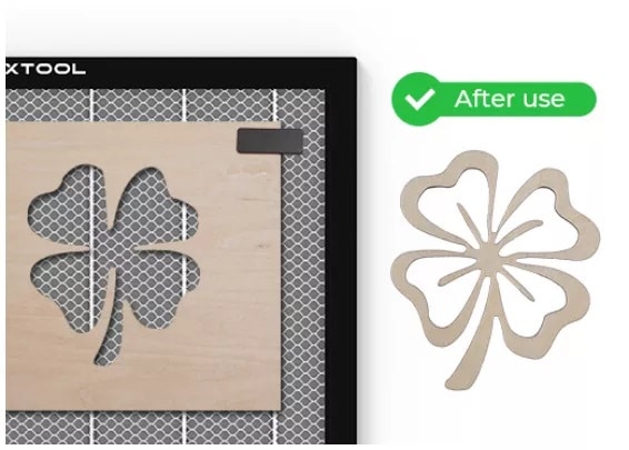 After using the xTool M1 Riser Base