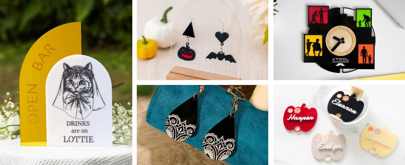 Лазерний модуль потужністю 20 Вт ріже акрил