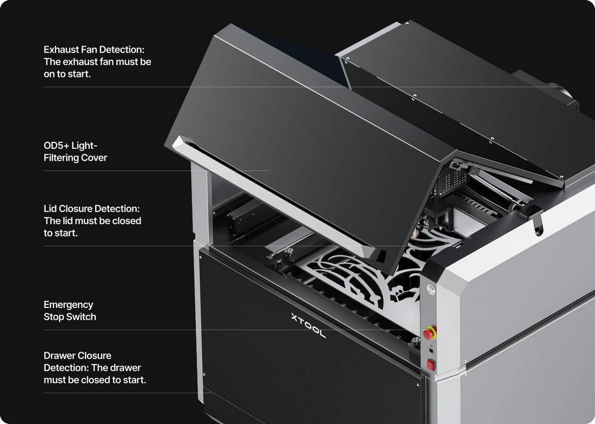 Лазерний зварювальний апарат xTool: безпека