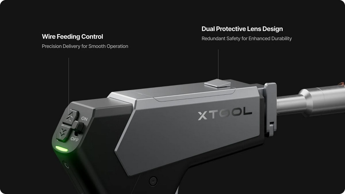 Компактна конструкція з вбудованою подачею дроту