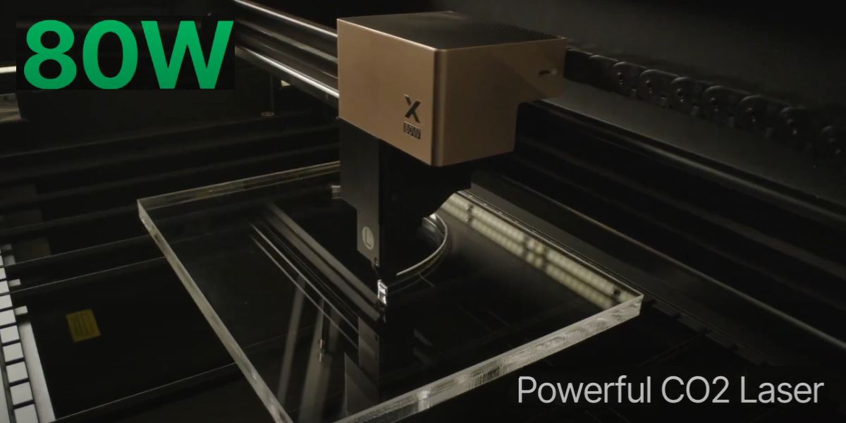 Powerful xTool P3 80W Laser Engraver with a Large Working Area