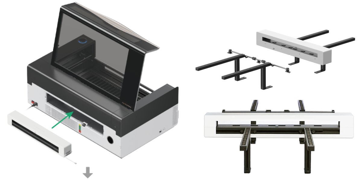 xTool P3 Automatic Conveyor Feeder, фото