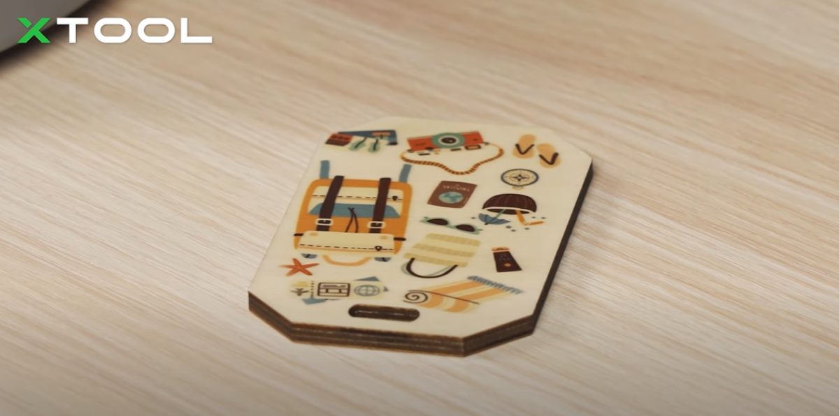 xTool Mini Press + Smart Control: personalized souvenir