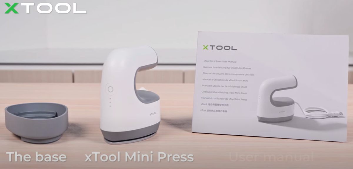 xTool Mini Press + xTool Smart Control, photo