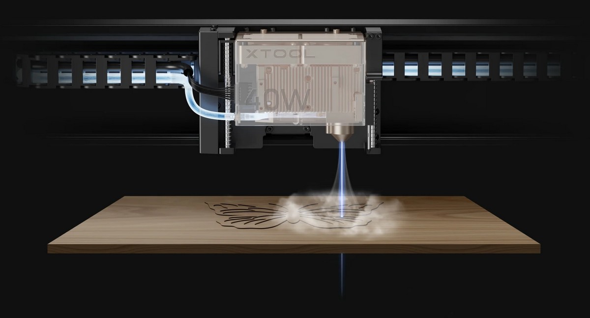 Повітряна помпа xTool S1 Air Assist 2.0 Auto