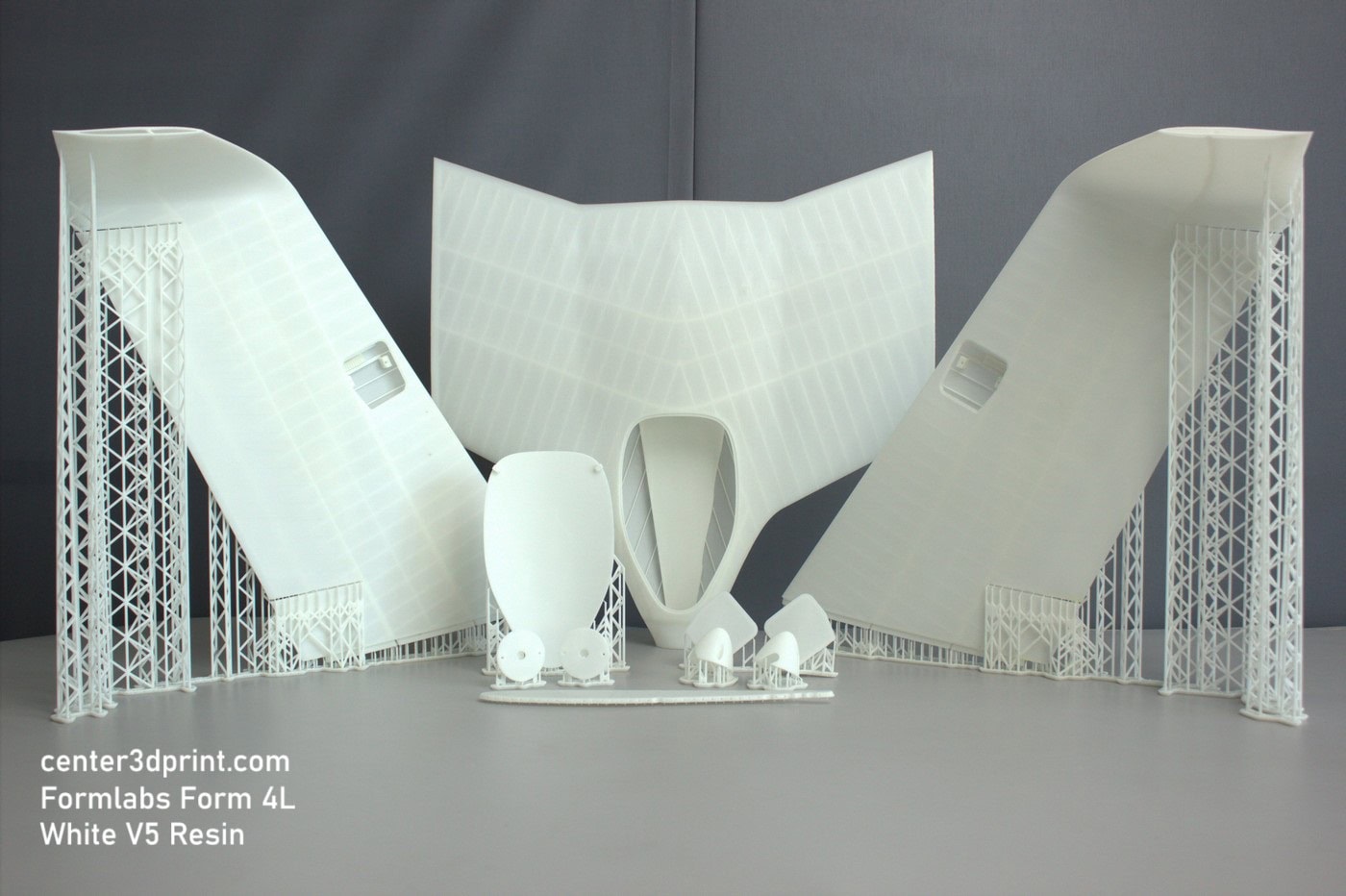 Formlabs Form 4L, смола Formlabs Whire V5