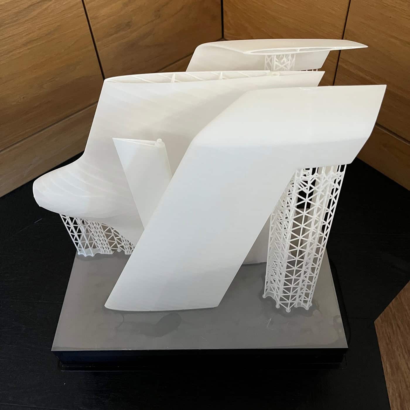 Надруковано на Formlabs Form 4L зі смоли White Resin